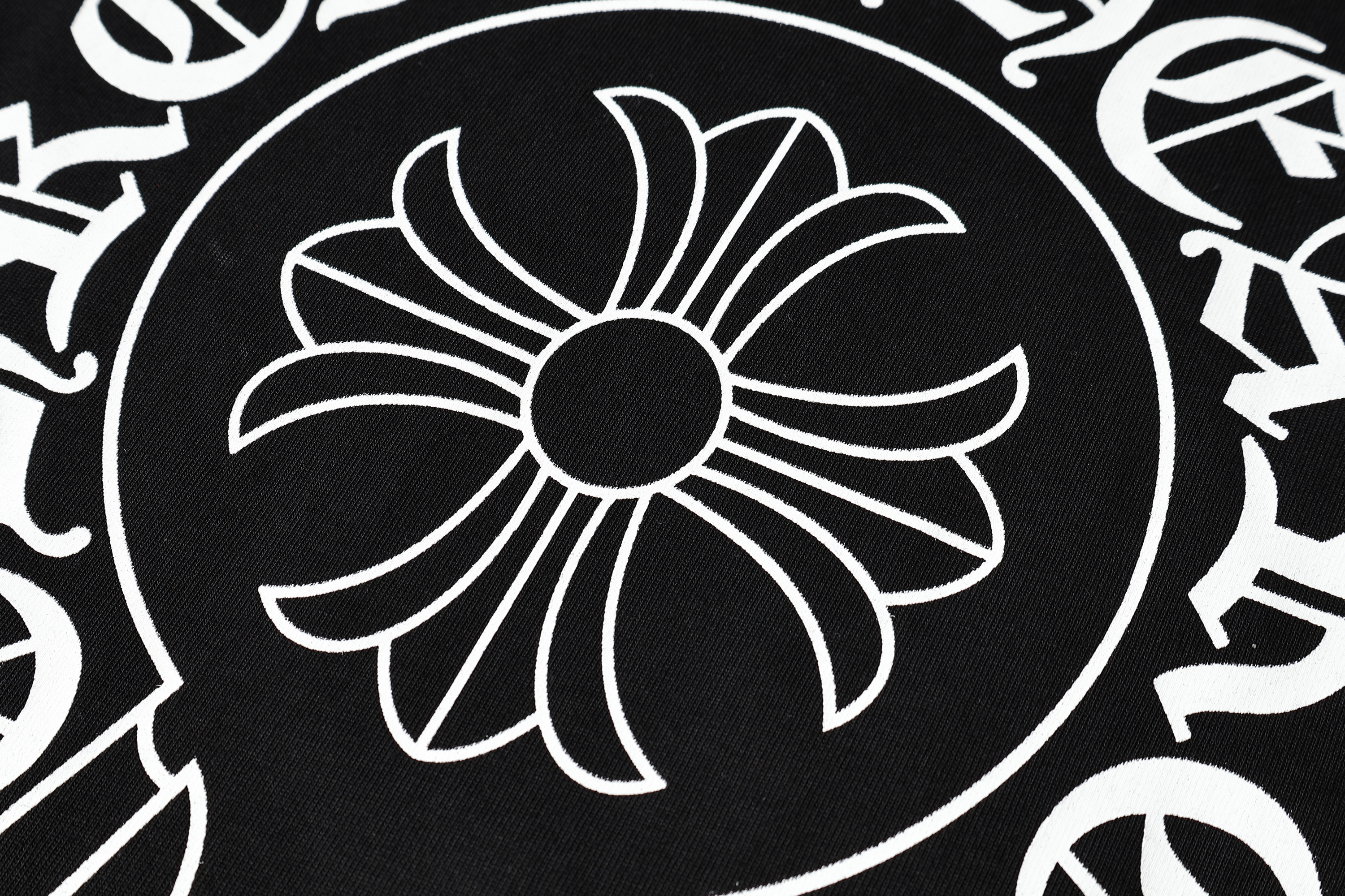 Chrome Hearts T-shirt #2211 Black/White