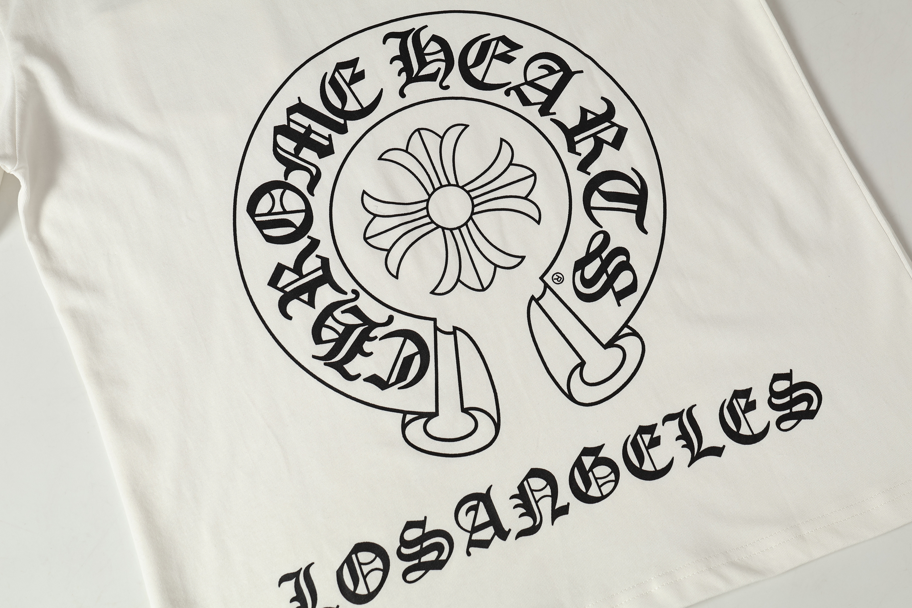 Chrome Hearts T-shirt #2211 Black/White