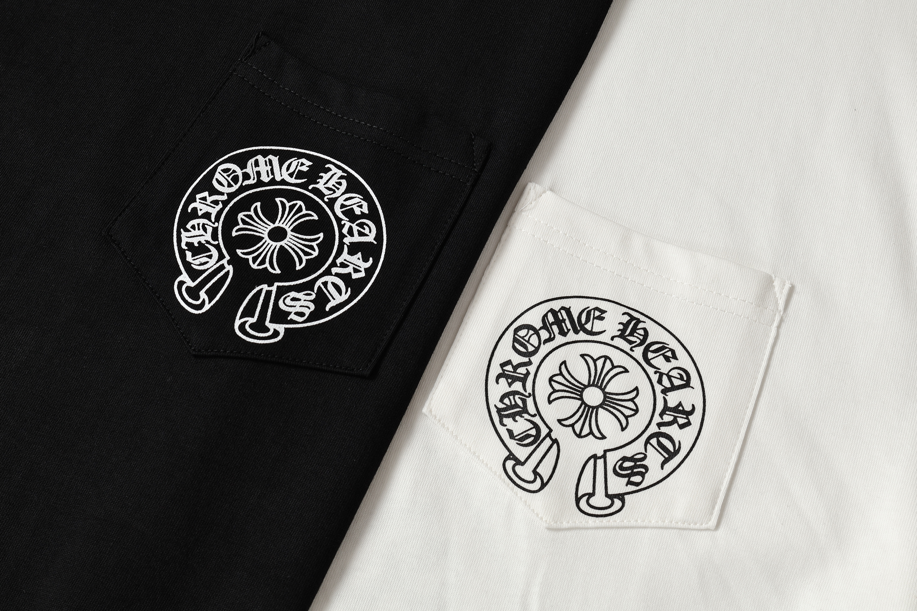 Chrome Hearts T-shirt #2211 Black/White