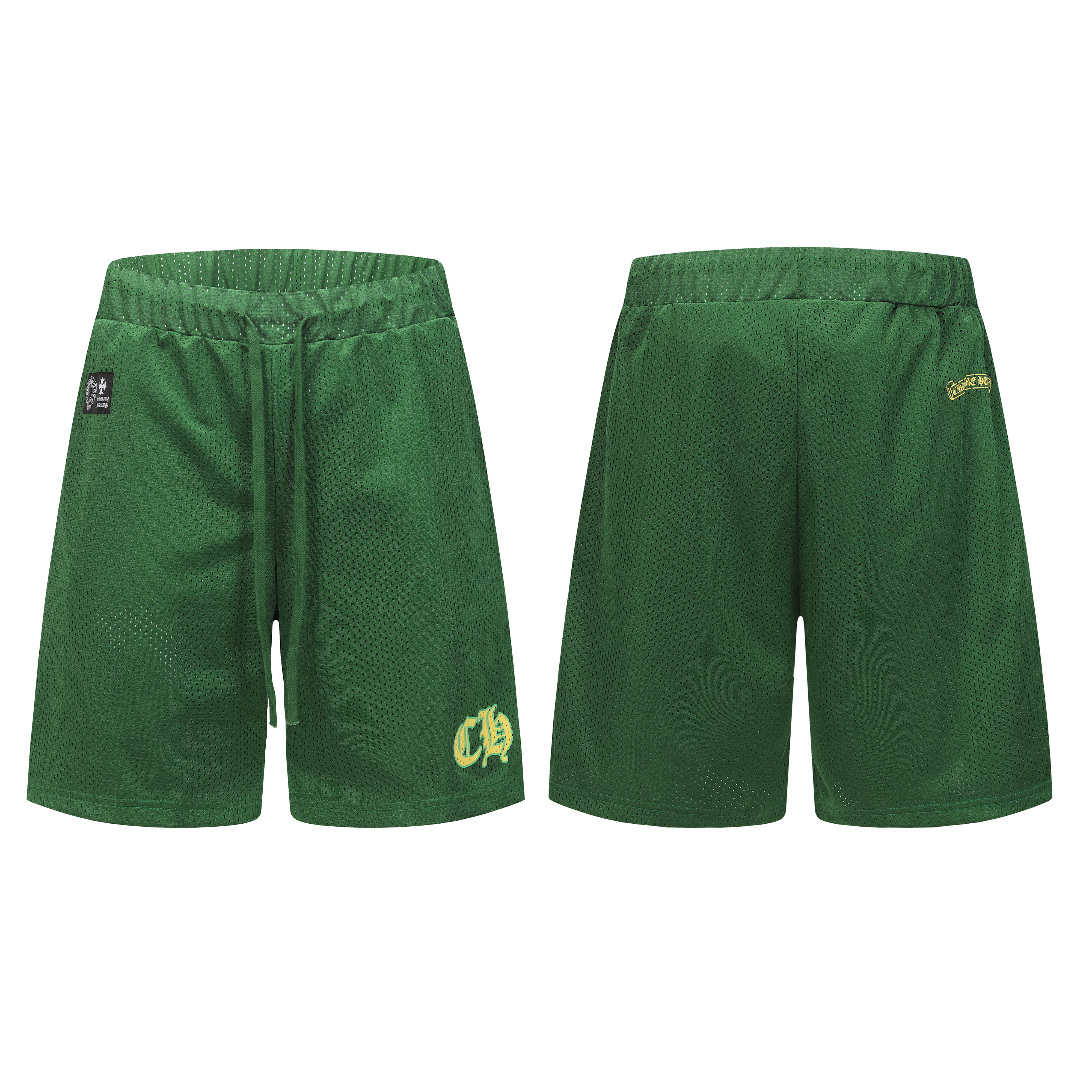 Chrome Hearts x Matty Boy "Team" Mesh Warm Up Jersey Shorts #2102 Blue/Green/Black/Pink/Red