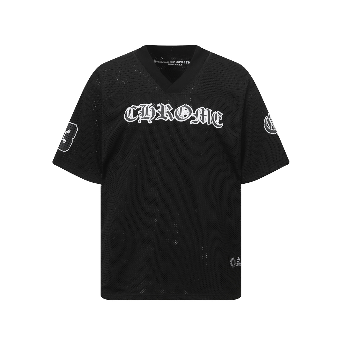 Chrome Hearts x Matty Boy "Team" Mesh Warm Up T-Shirt #2102 Pink/Black/Blue/Green/Red