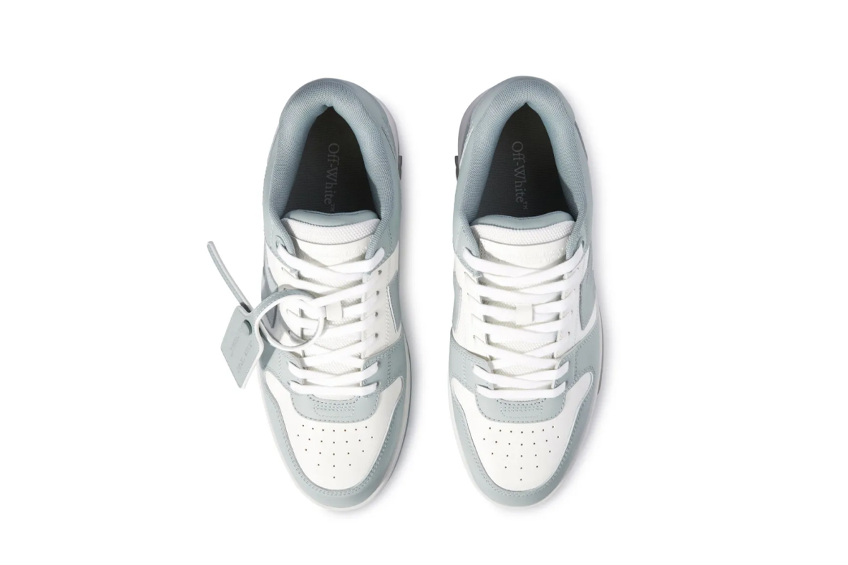Off-White Out Of Office Low Tops Bluish Gray