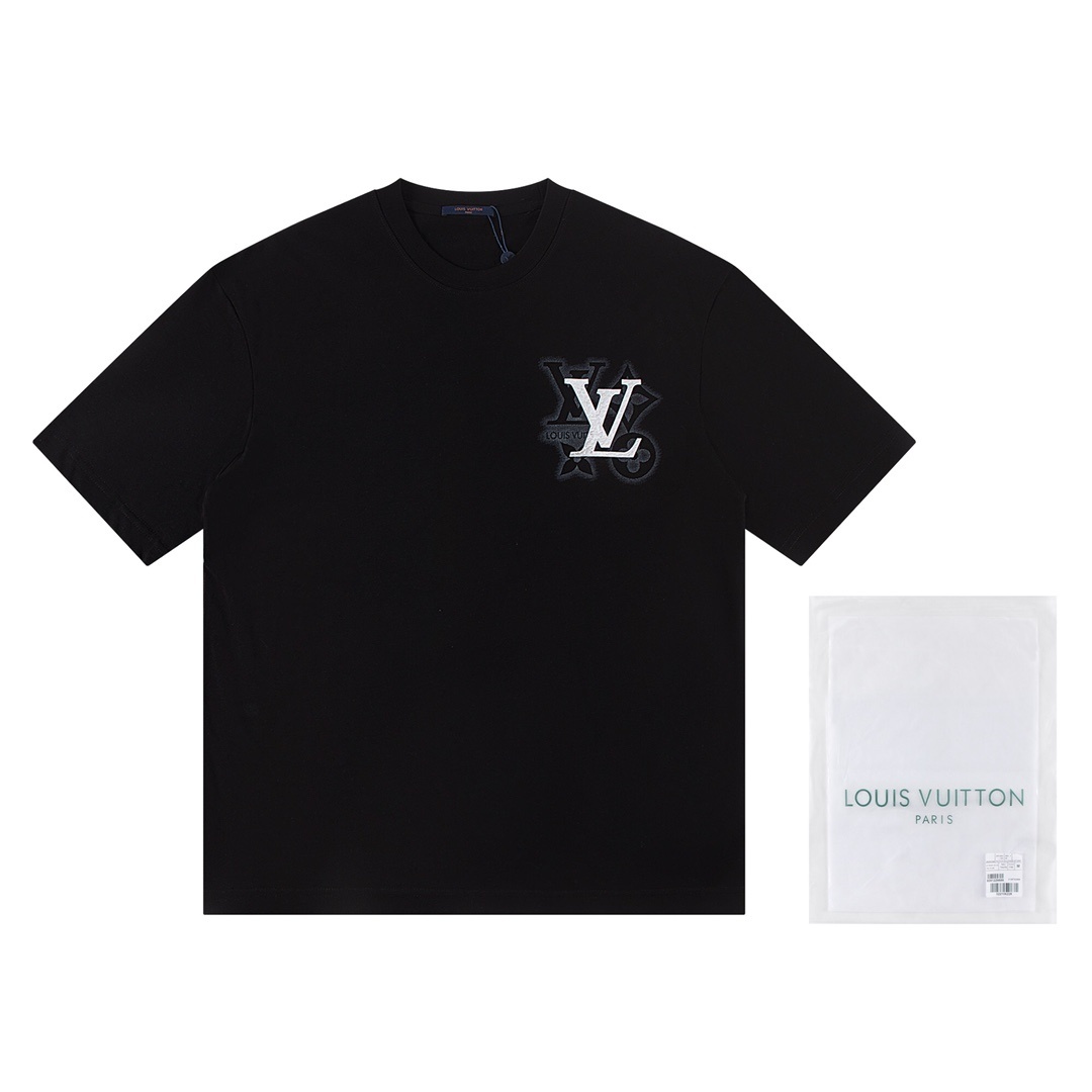Louis Vuitton T-shirt W2627 Black/White