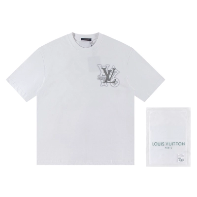 Louis Vuitton T-shirt W2627 Black/White 02
