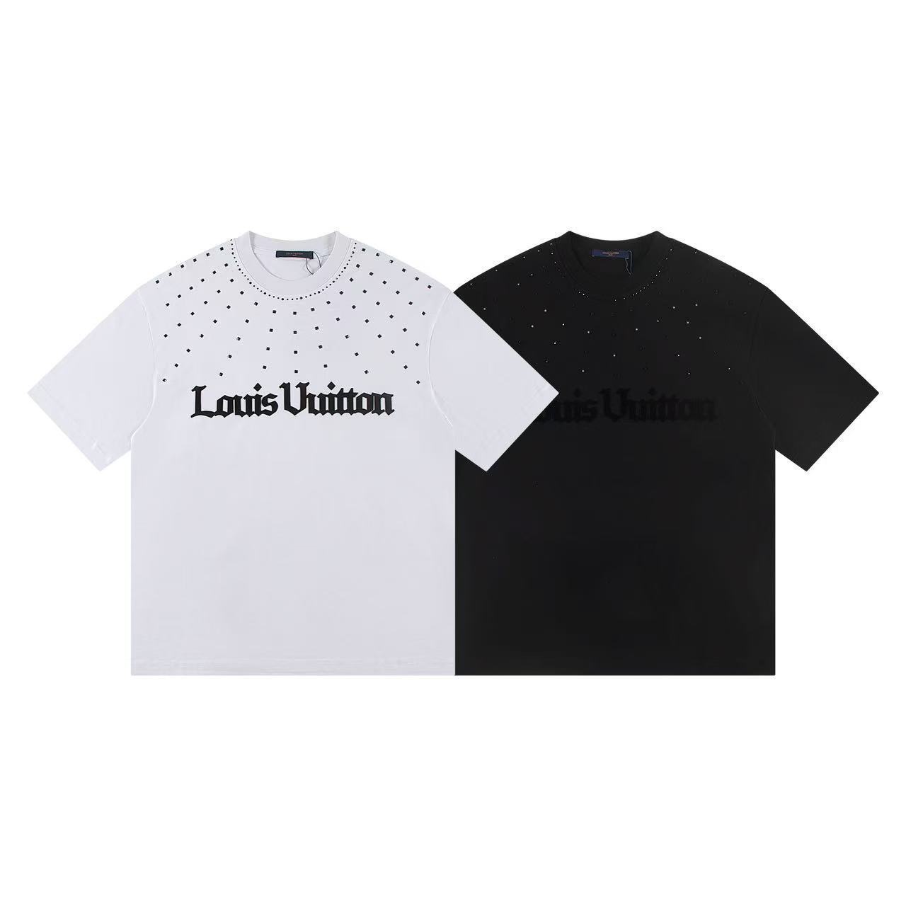 Louis Vuitton T-shirt Z033 Black/White
