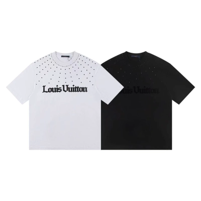 Louis Vuitton T-shirt Z033 Black/White 01