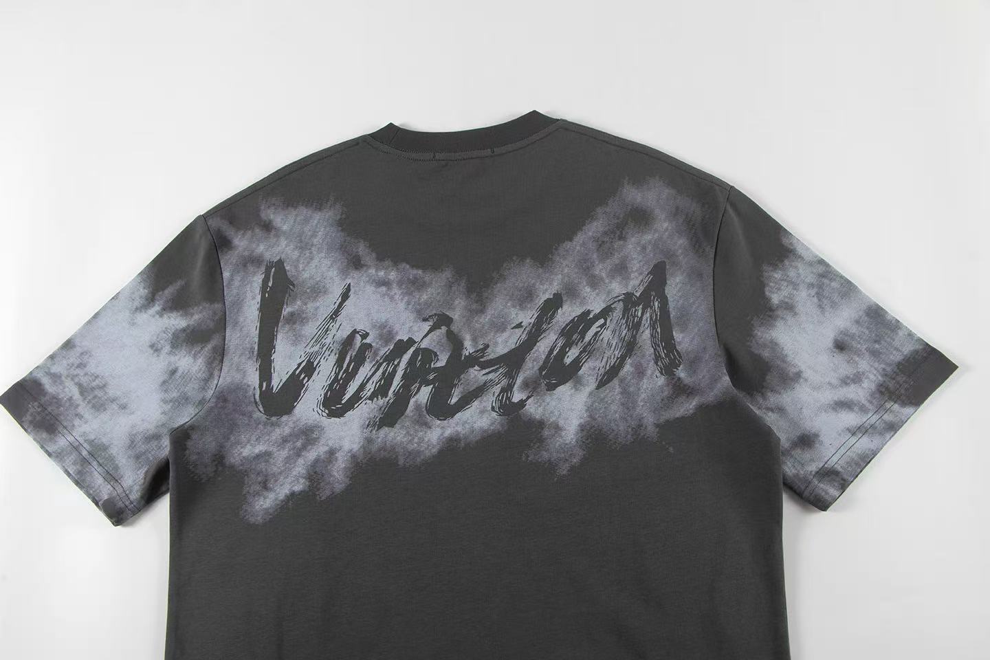 Louis Vuitton T-shirt Z034 Black/White/Gray