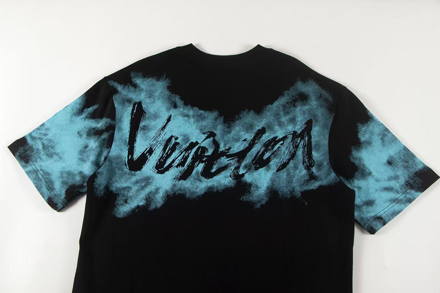 Louis Vuitton T-shirt Z034 Black/White/Gray