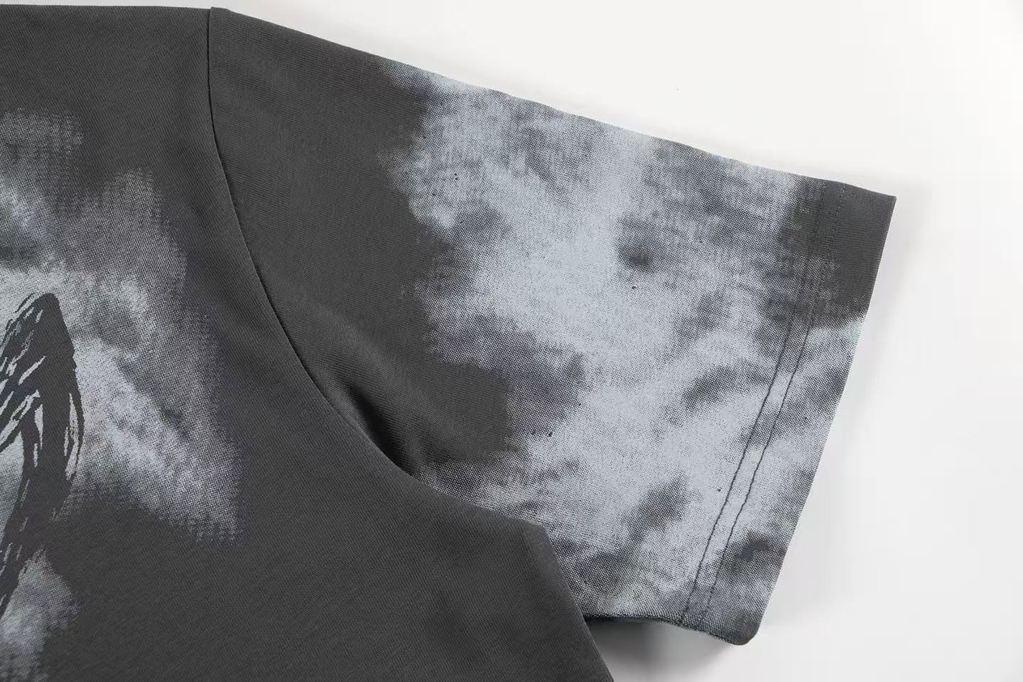 Louis Vuitton T-shirt Z034 Black/White/Gray