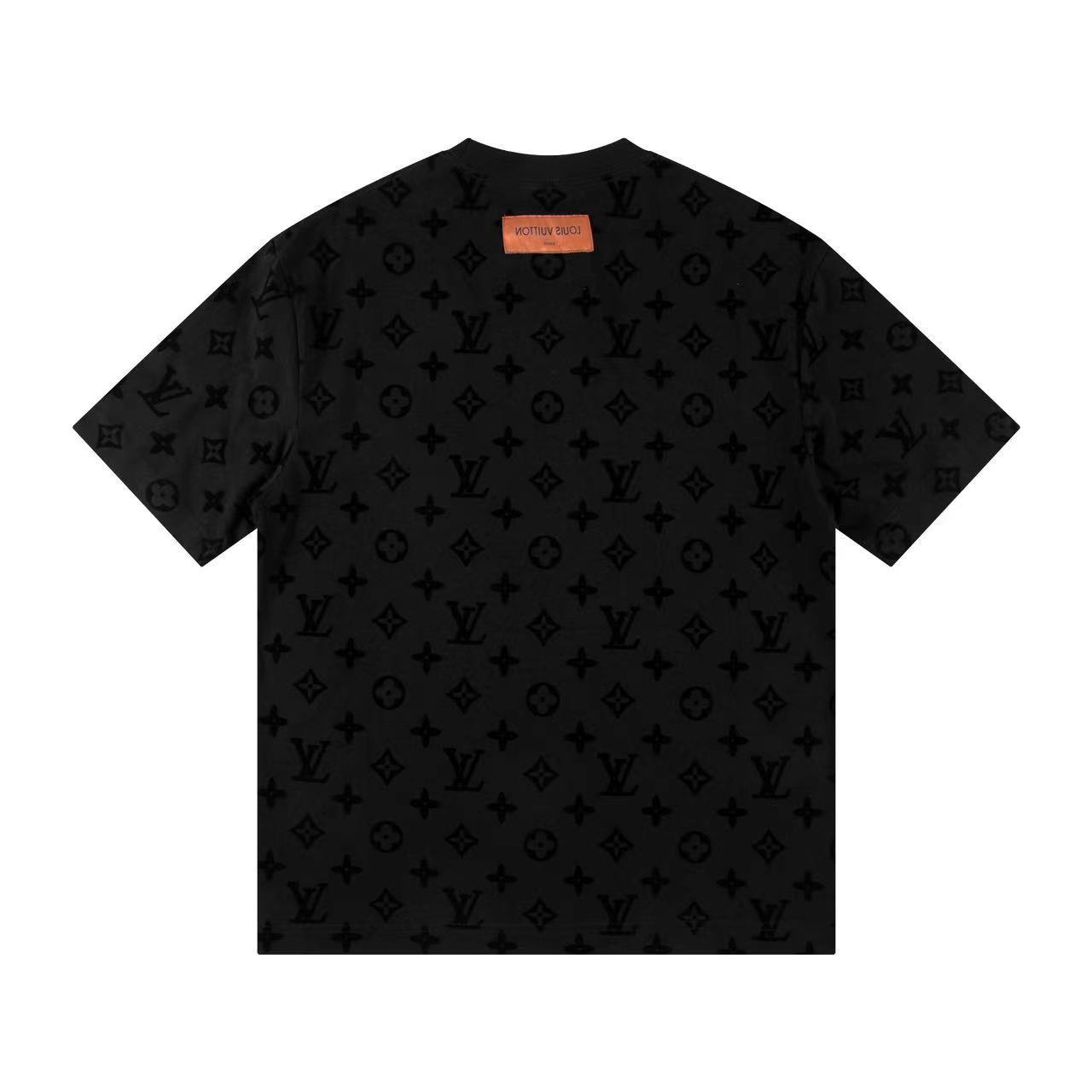 Louis Vuitton T-shirt H888 Gray/Black/White/Orange/Hot Pink