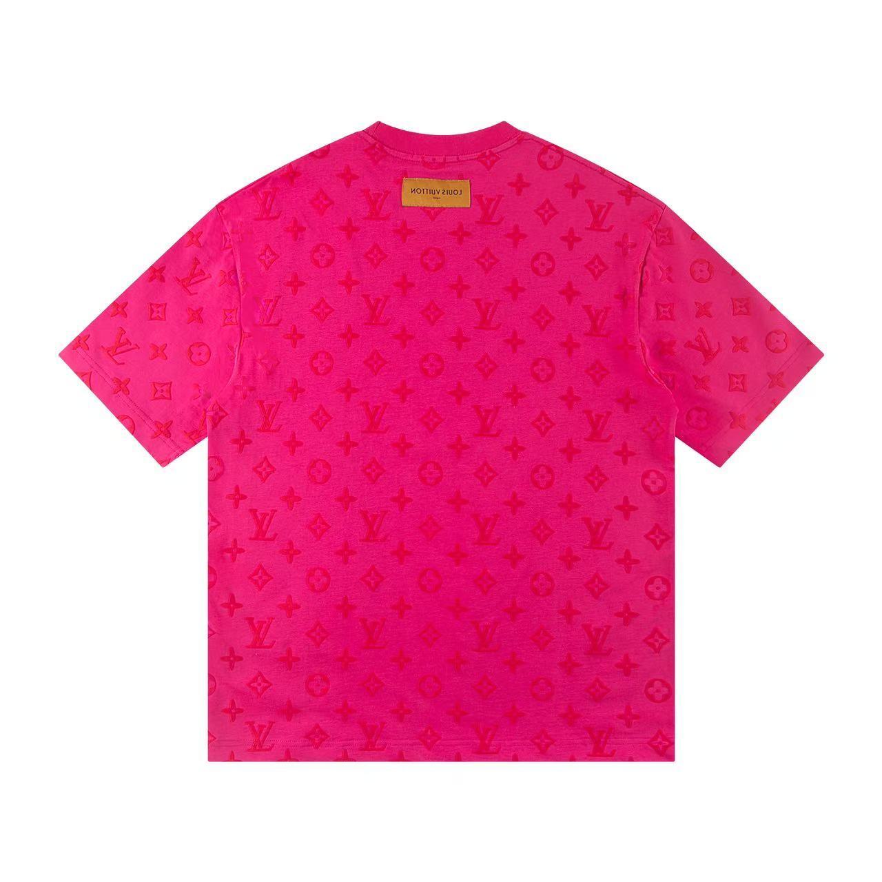 Louis Vuitton T-shirt H888 Gray/Black/White/Orange/Hot Pink