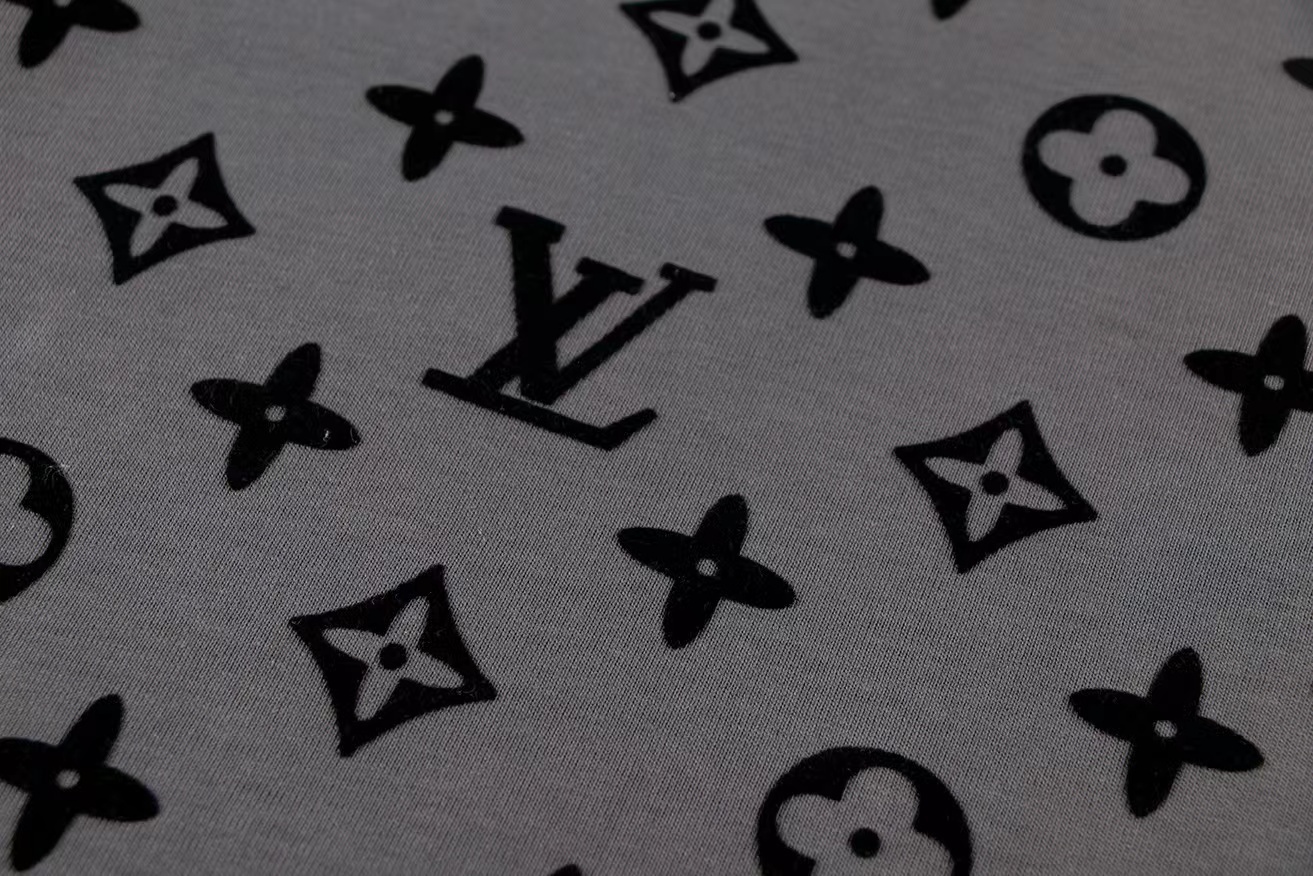 Louis Vuitton T-shirt H888 Gray/Black/White/Orange/Hot Pink