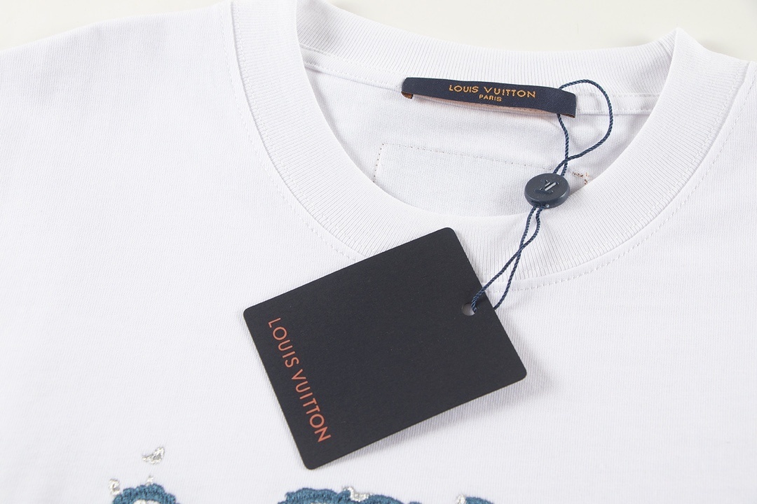 Louis Vuitton T-shirt W2518 Black/White