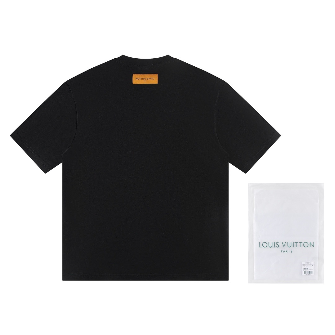 Louis Vuitton T-shirt W2518 Black/White