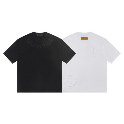 Louis Vuitton T-shirt W2549 Black/White 01