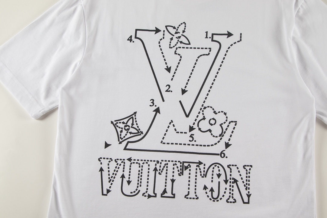 Louis Vuitton T-shirt W2642 Black/White