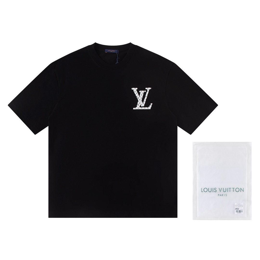 Louis Vuitton T-shirt W2642 Black/White