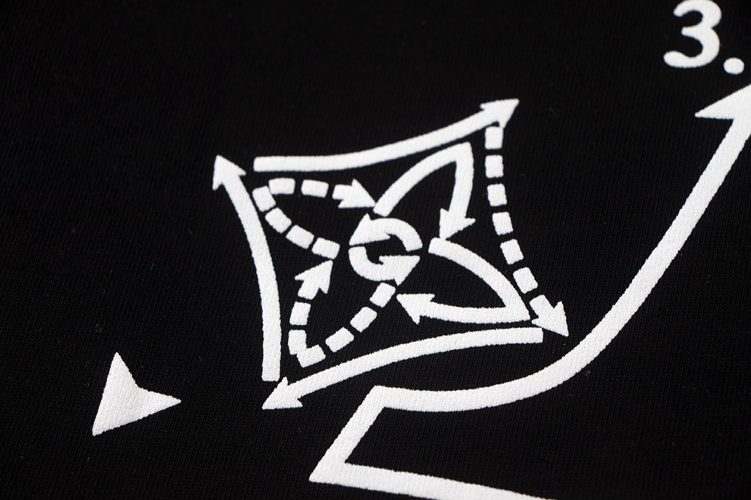 Louis Vuitton T-shirt W2642 Black/White