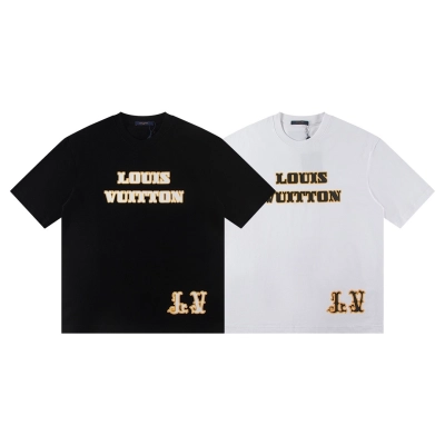 Louis Vuitton T-shirt W2643 Black/White 01