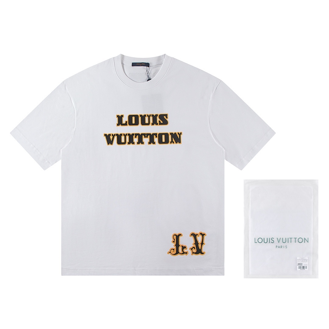 Louis Vuitton T-shirt W2643 Black/White