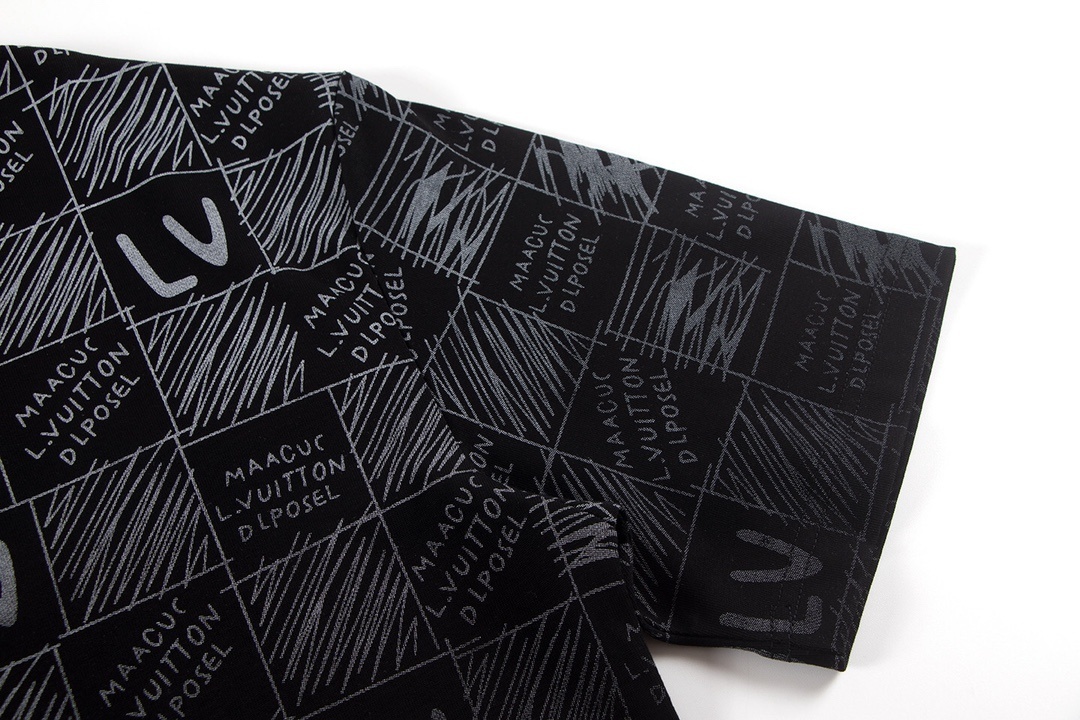 Louis Vuitton T-shirt W2644 Black/White