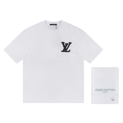 Louis Vuitton T-shirt W2658 Black/White 02