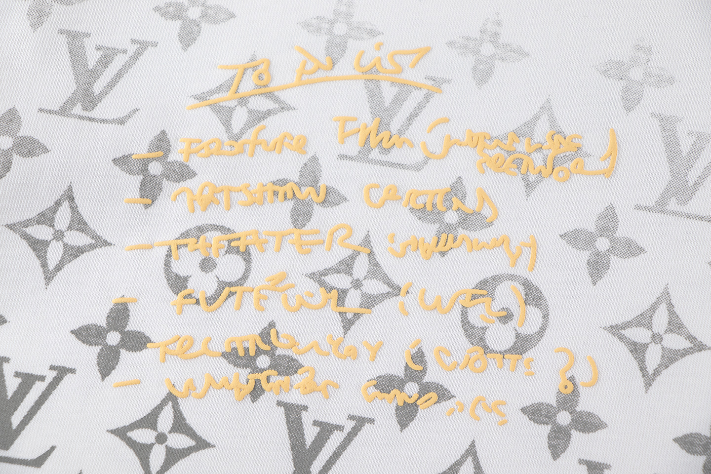 Louis Vuitton T-shirt W2948 Black/White