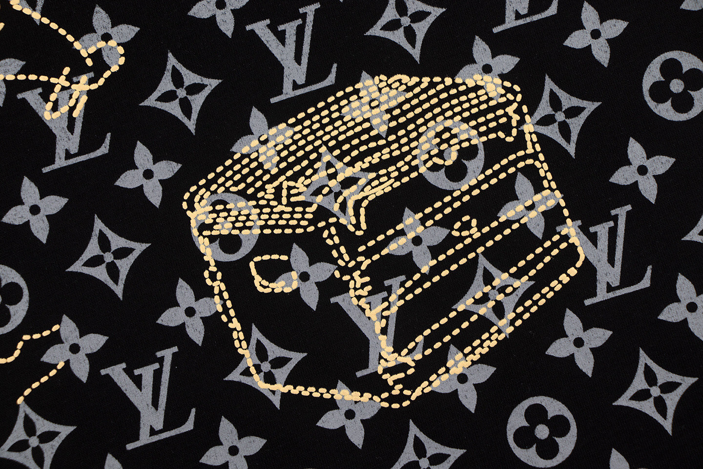 Louis Vuitton T-shirt W2948 Black/White