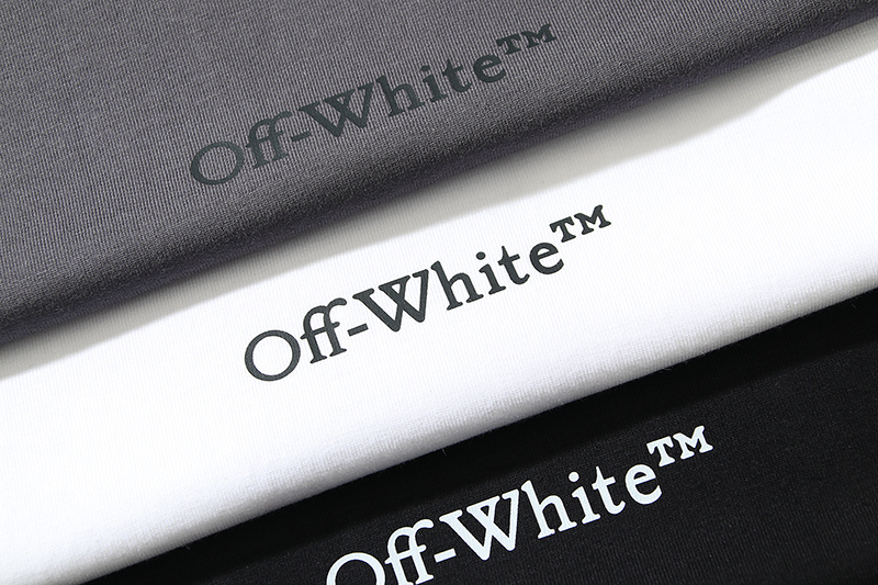 Off-white T-Shirt #108 Black/White/Gray
