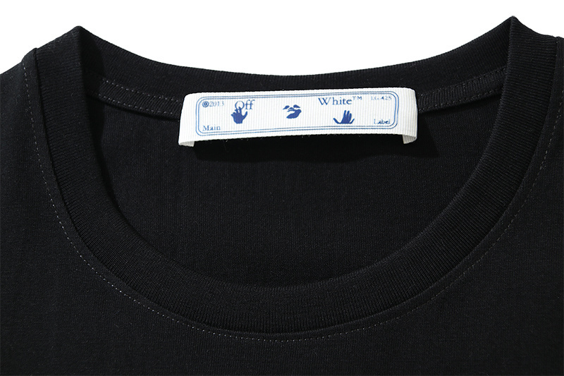 Off-white T-Shirt #108 Black/White/Gray