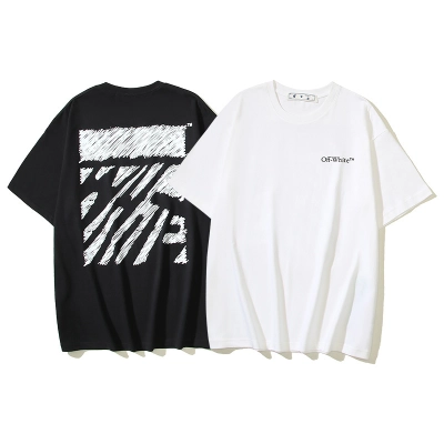 Off-white T-Shirt #109 Black/White 01