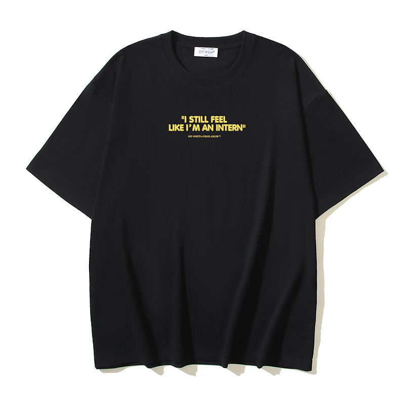 Off-white T-Shirt #159 Black/White