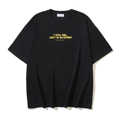 Off-white T-Shirt #159 Black/White 02