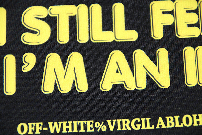 Off-white T-Shirt #159 Black/White