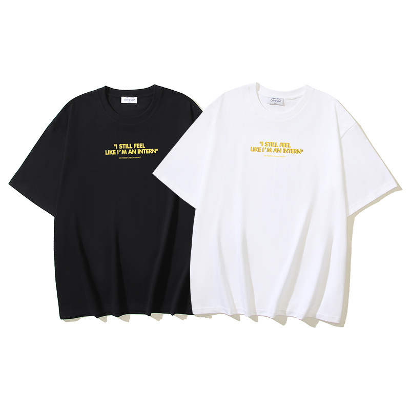Off-white T-Shirt #159 Black/White