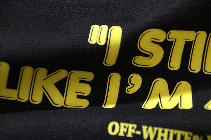 Off-white T-Shirt #159 Black/White