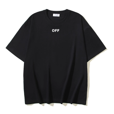 Off-white T-Shirt #160 Black/White 02