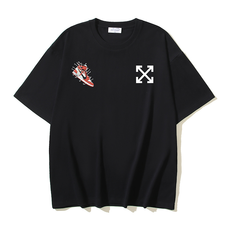 Off-white T-Shirt #162 Black/White