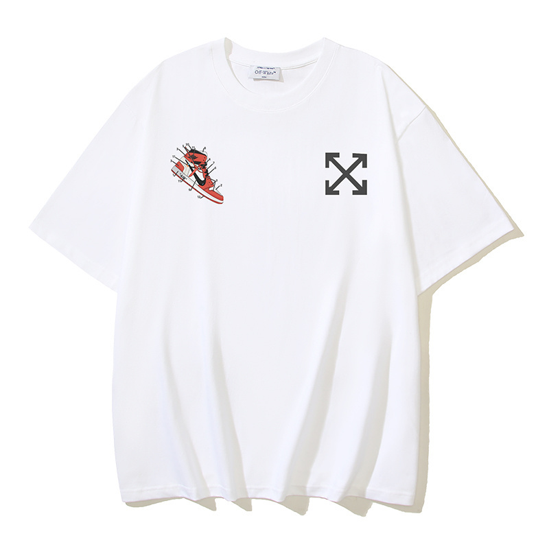 Off-white T-Shirt #162 Black/White