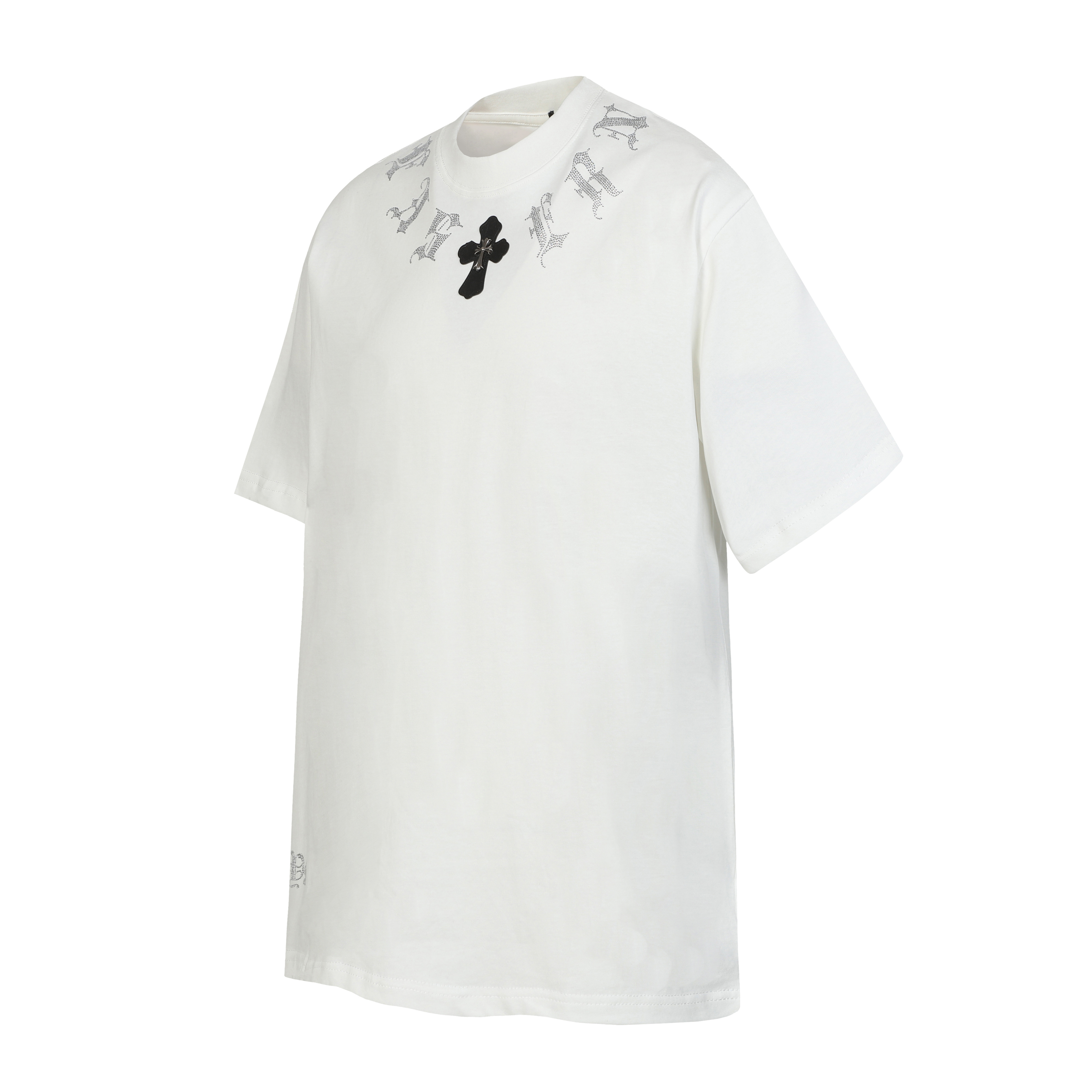 Chrome Hearts T-shirt #2012 Black/White