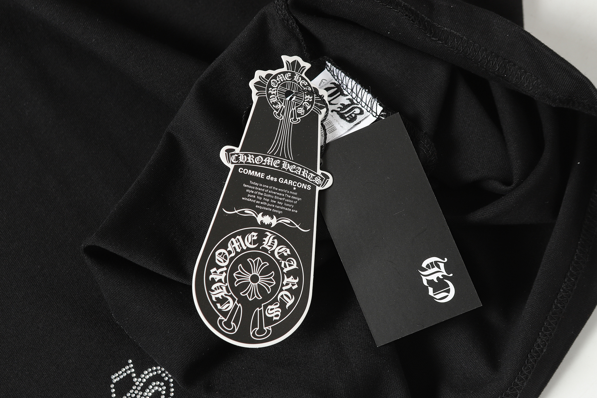 Chrome Hearts T-shirt #2012 Black/White