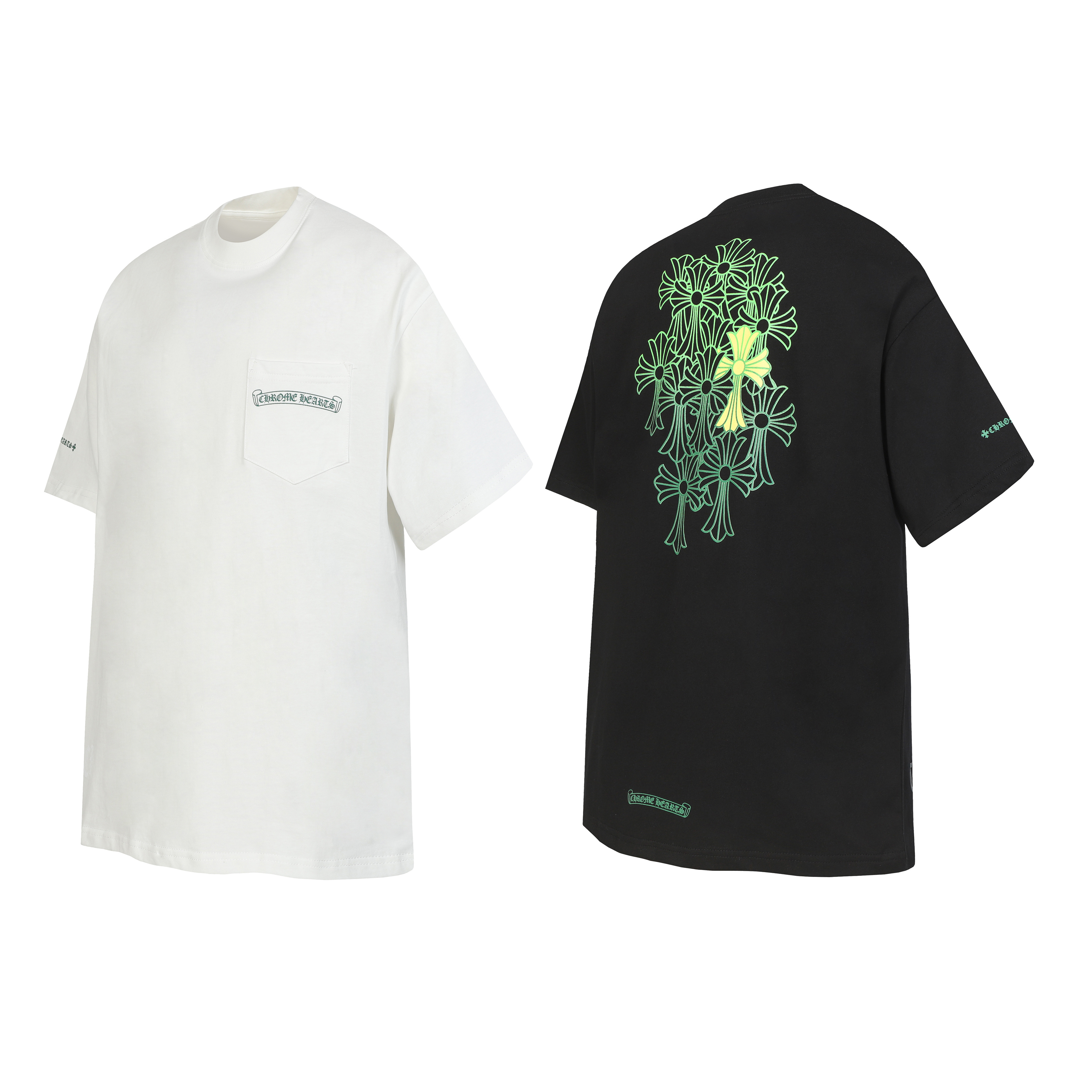 Chrome Hearts T-shirt #2014 Black/White