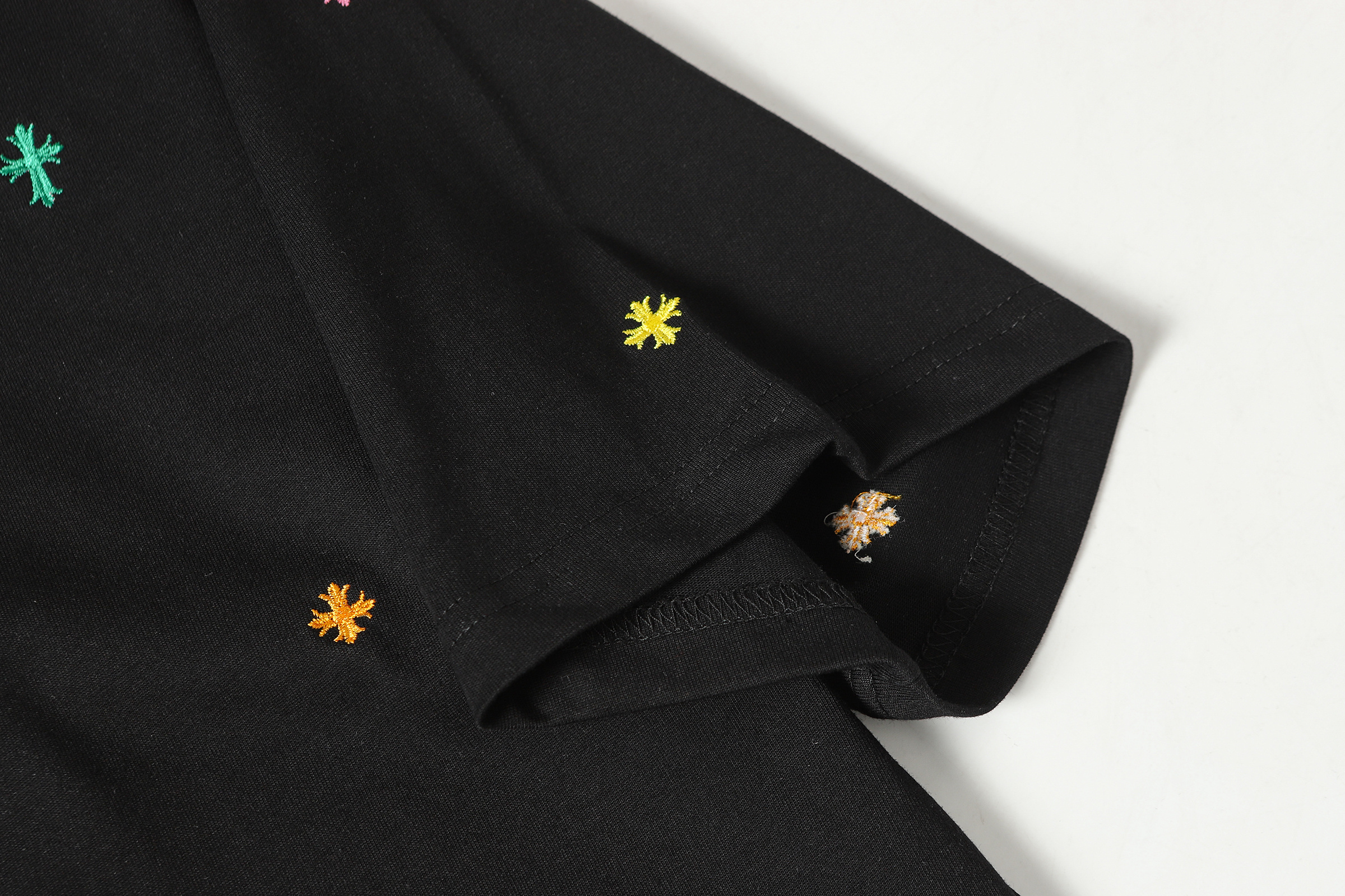 Chrome Hearts T-shirt #2017 Black/White