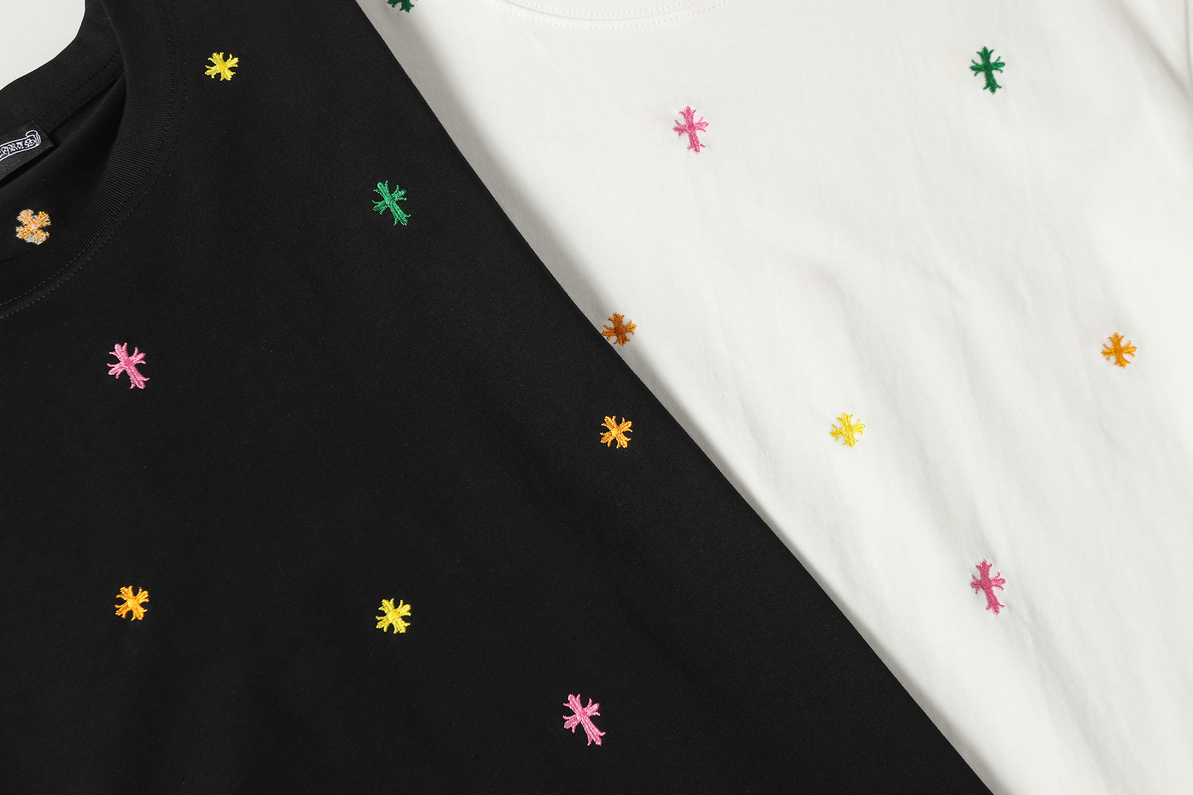 Chrome Hearts T-shirt #2017 Black/White