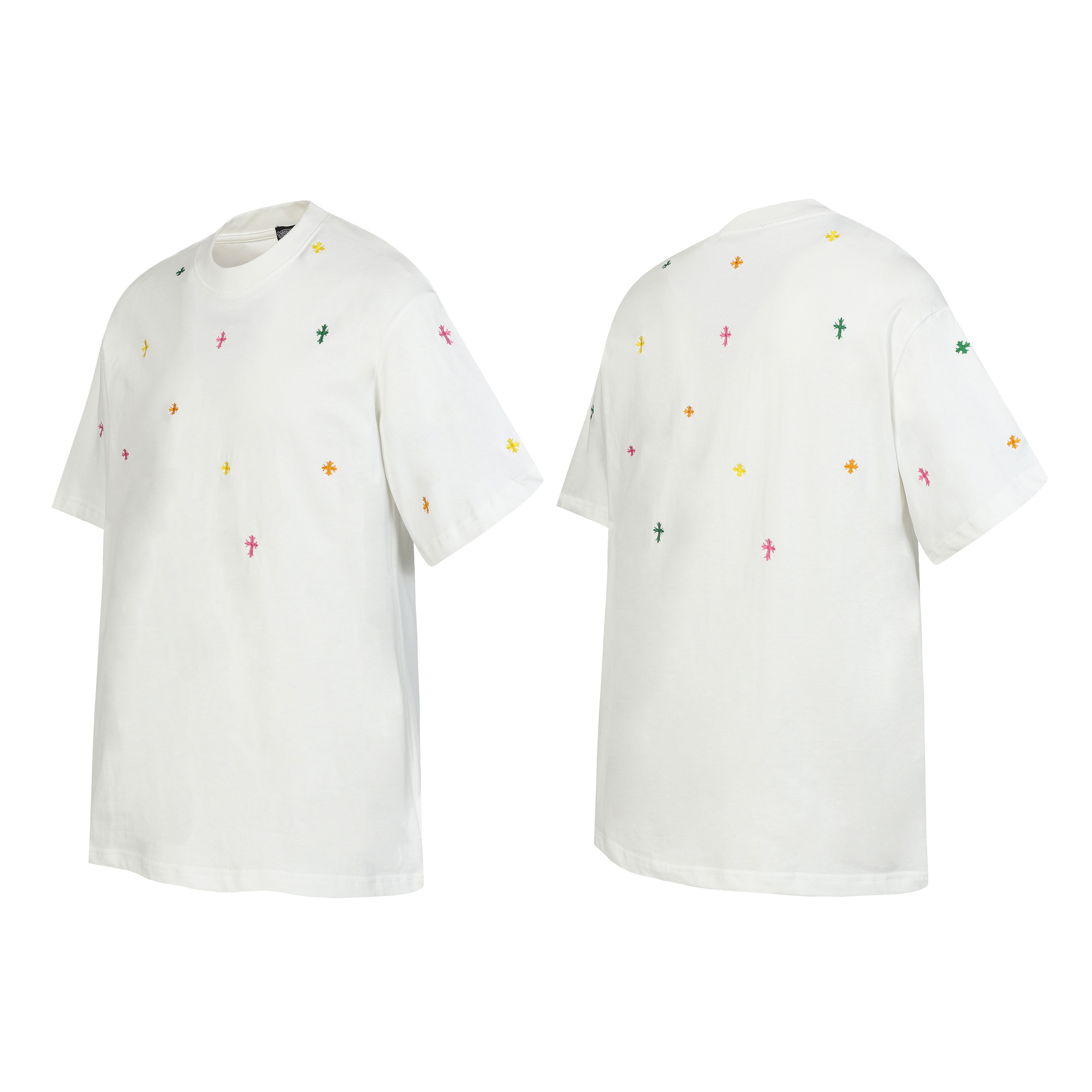 Chrome Hearts T-shirt #2017 Black/White