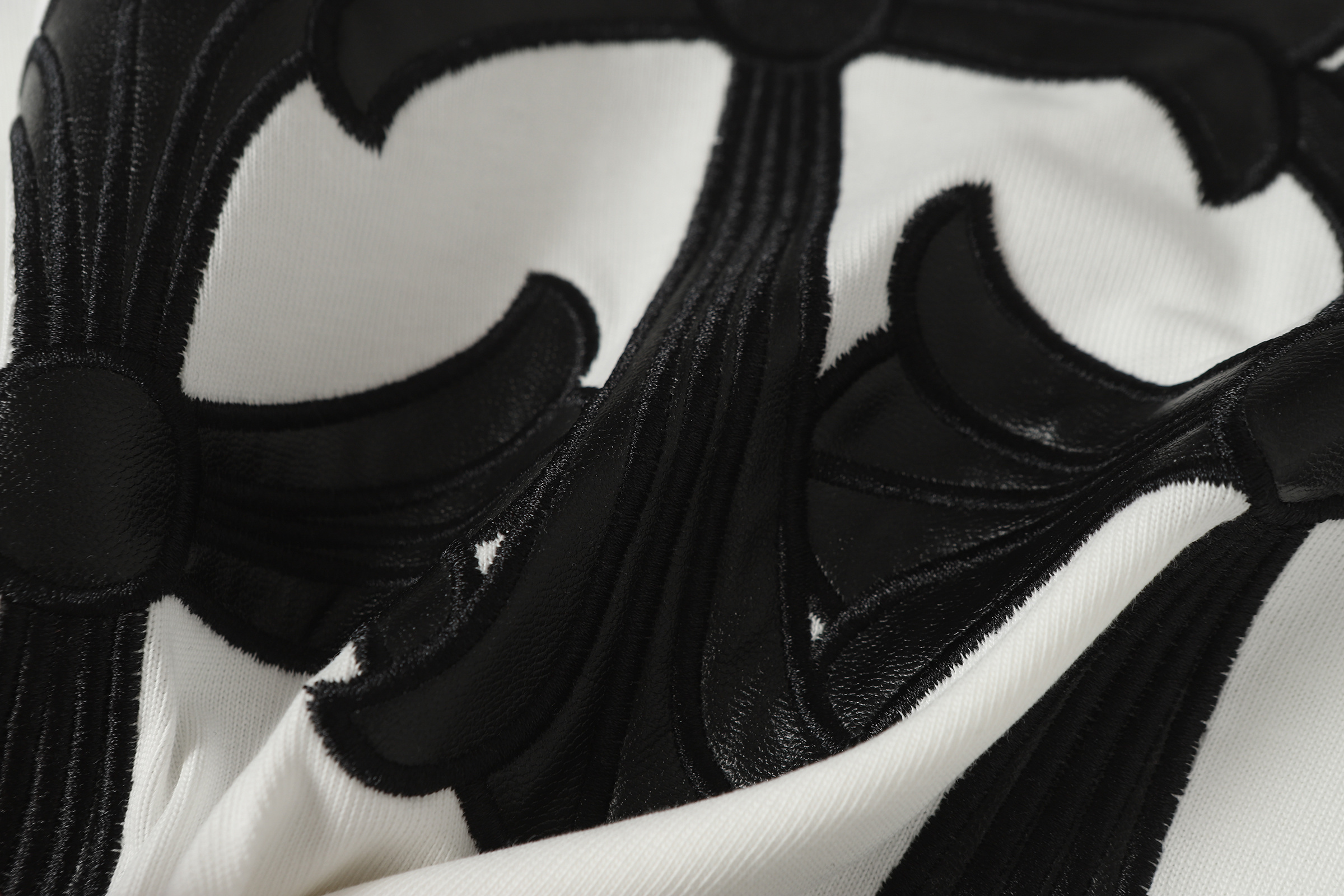 Chrome Hearts T-shirt #2210 Black/White