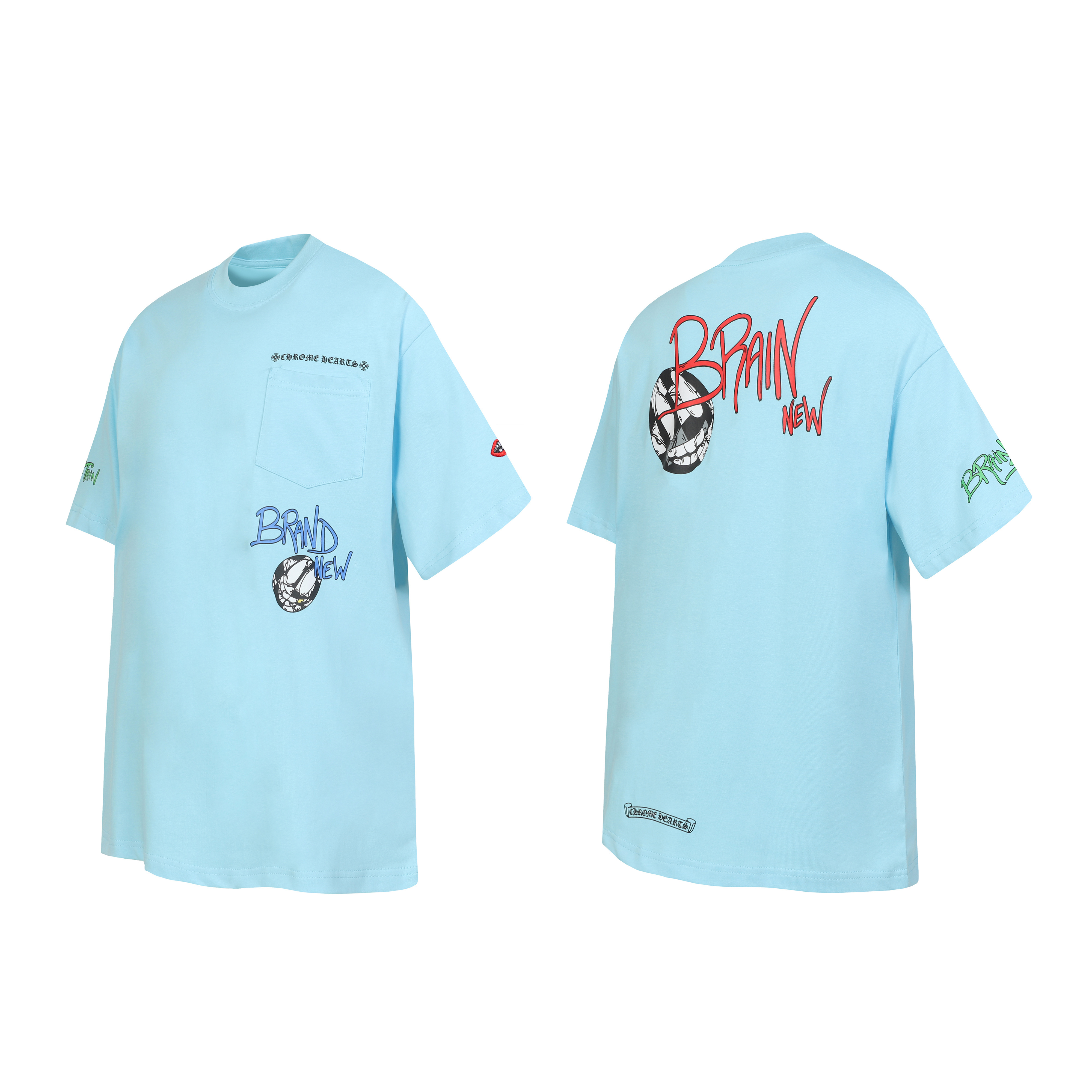 Chrome Hearts T-shirt #2220 Blue