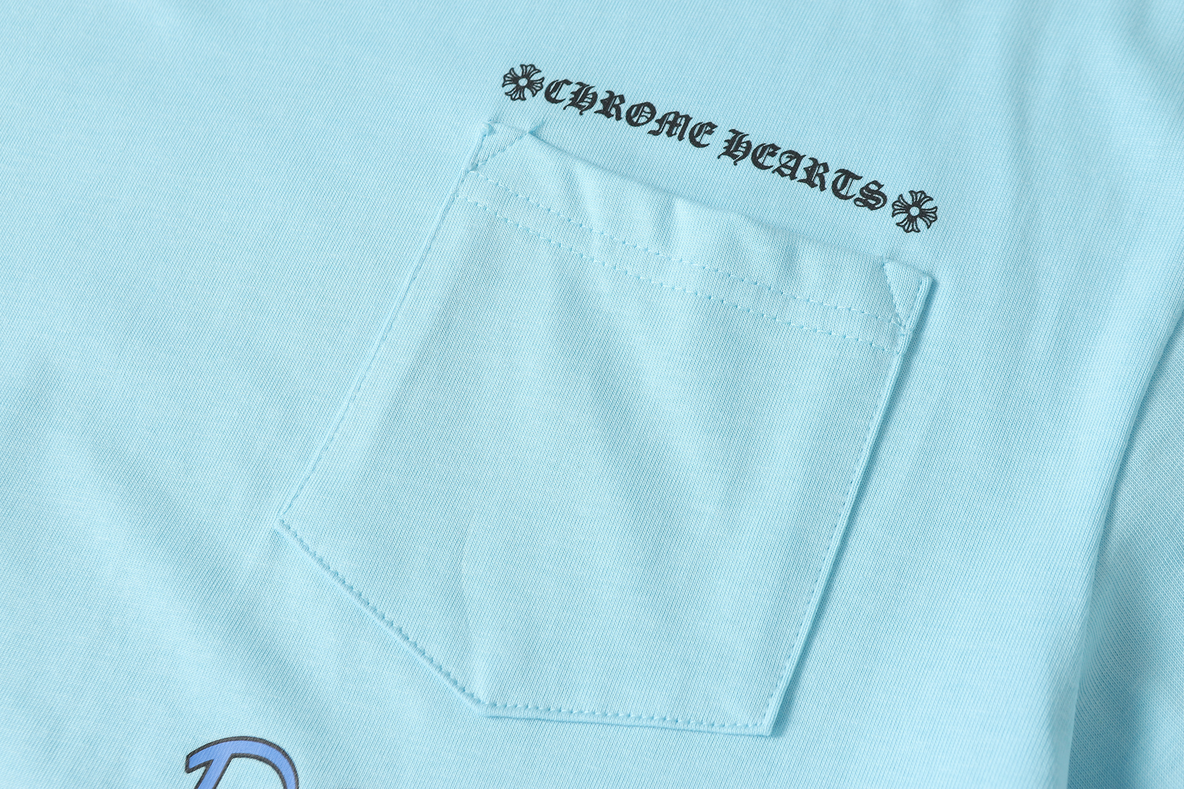Chrome Hearts T-shirt #2220 Blue
