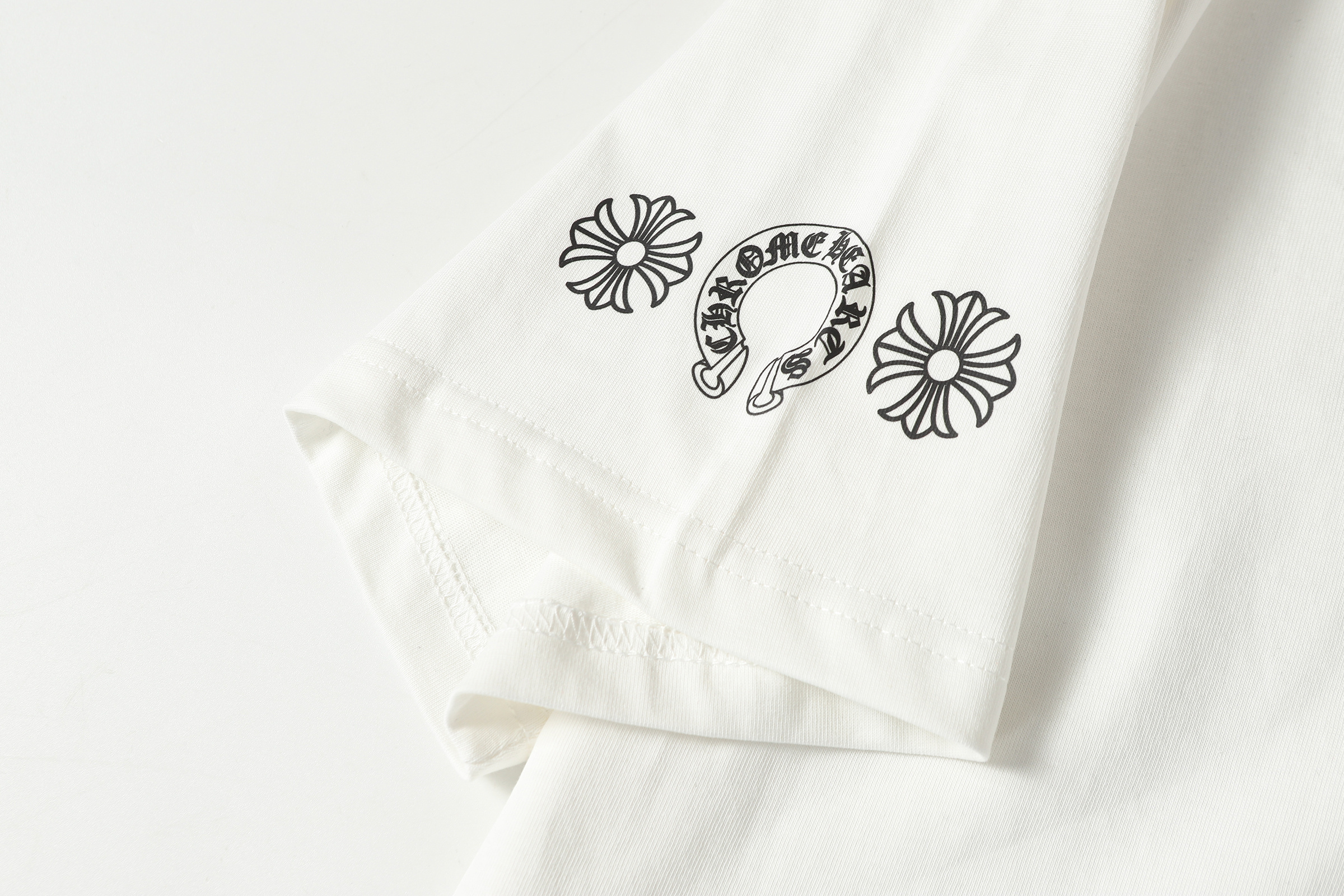 Chrome Hearts T-shirt #2226 Black/White