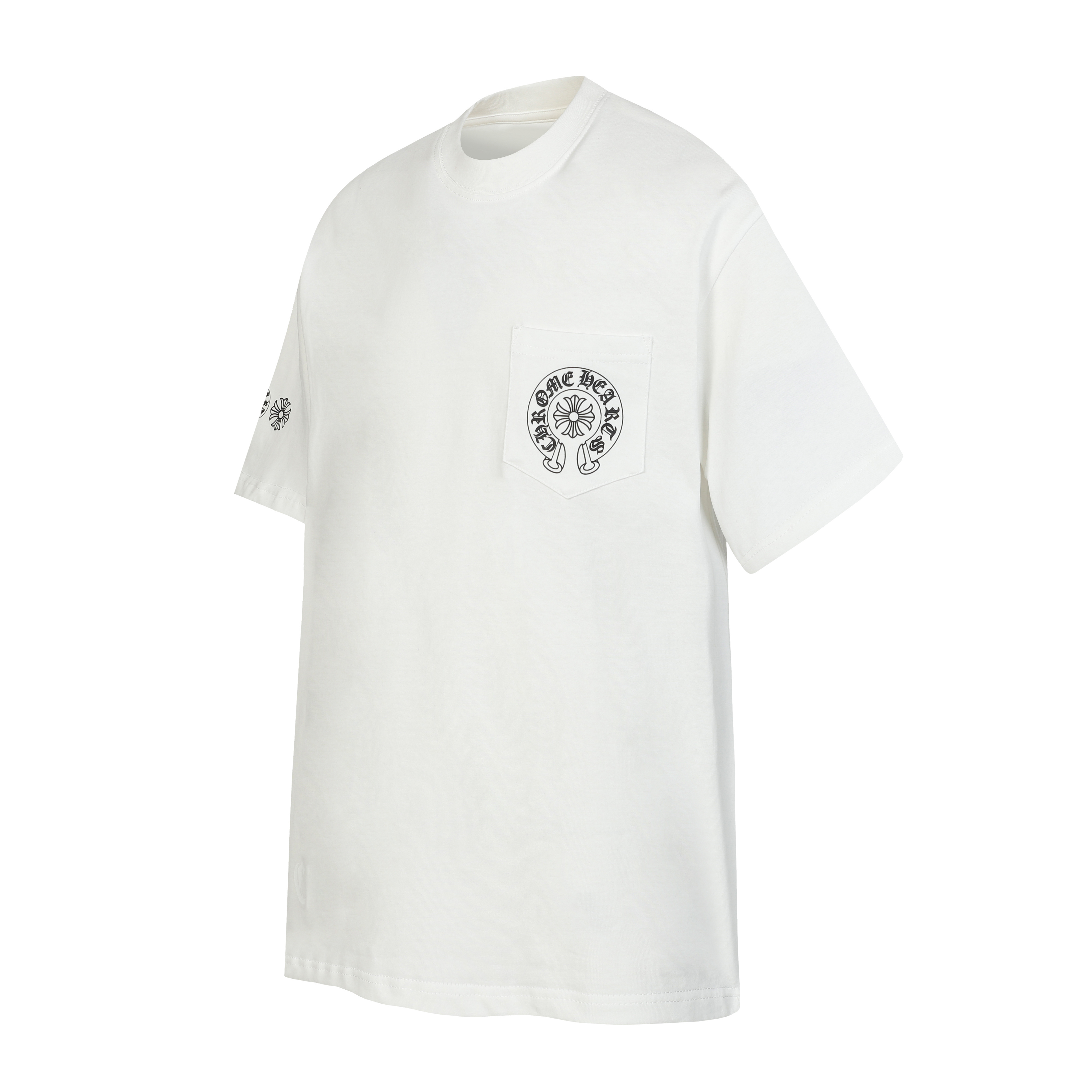 Chrome Hearts T-shirt #2226 Black/White